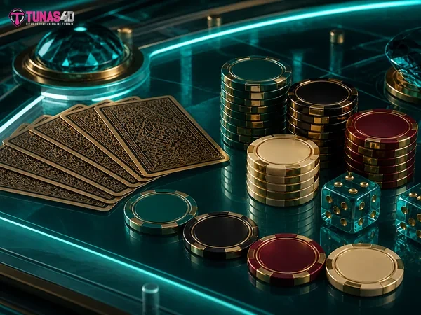 Gambar Jungle Treasure dengan tampilan peta serta nuansa eksplorasi